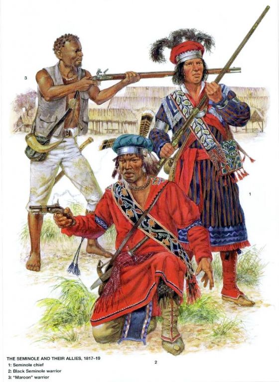 Семинольские воины