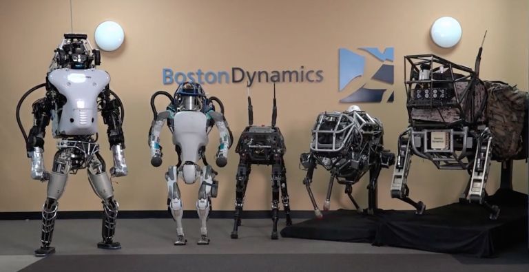 Шагающие роботы компании Boston Dynamics