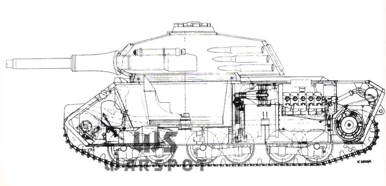 Typ 180, он же VK 45.02 (P), состояние на октябрь 1942 года