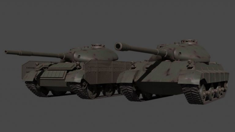Сравнение танков Е-50 Ausf. О и Ausf. R