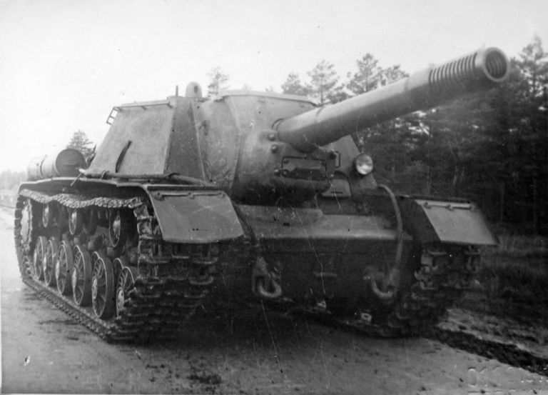 Такой СУ-152 была с марта по начало июля 1943 года