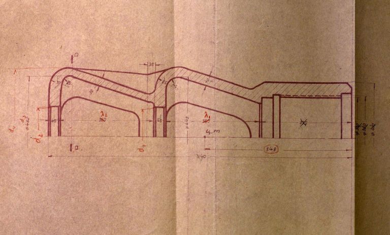 Полная длина дульного тормоза М-17 составляла 1140 мм