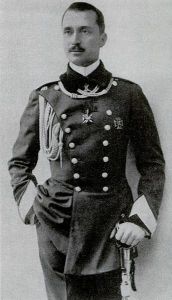 Рисунок 2. Карл Густав Эмиль Маннергейм в форме офицера-кавалергарда Русской армии.