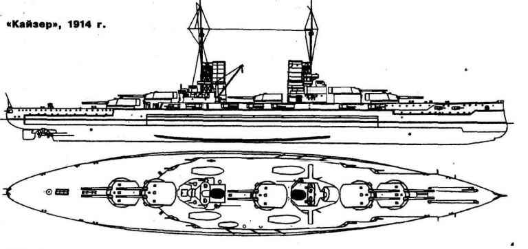 Линейные крейсера типа «Мольтке» («Мольке», «Гебен», «Зедлиц»)