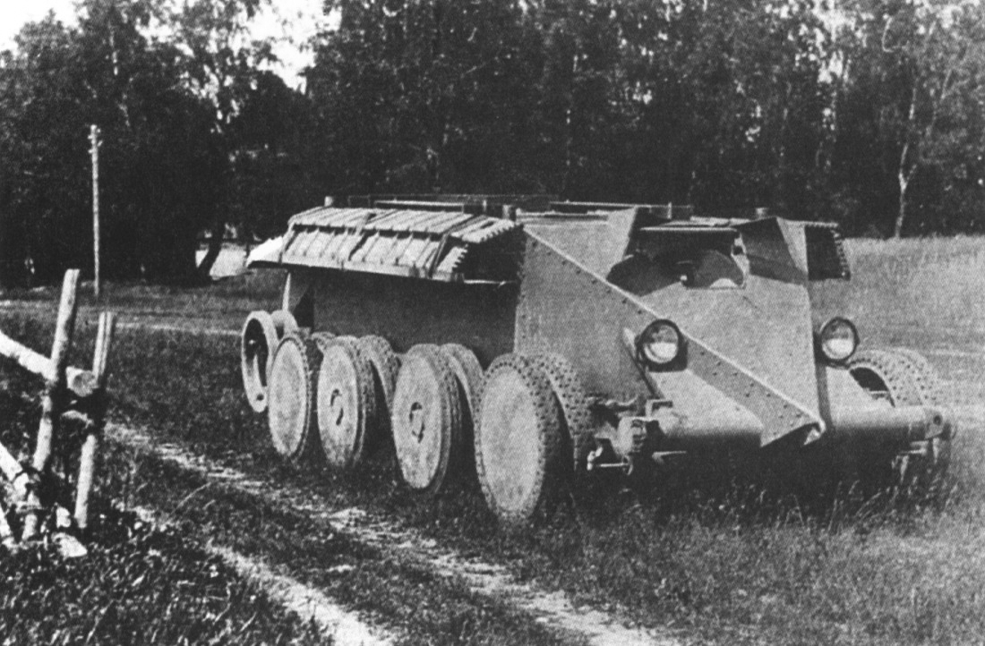 Модернизация Т-26. Почему не пошел колесный ход.
