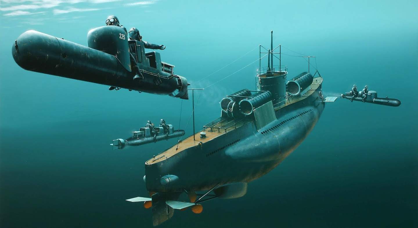 Германские подводные лодки второй мировой войны