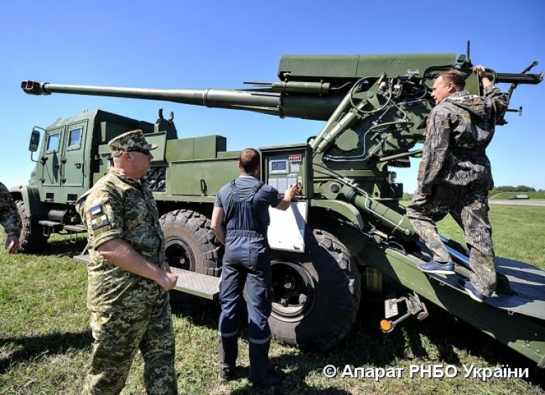 На пути в НАТО. Украинская 155-мм самоходная гаубица 2С22 "Богдана"