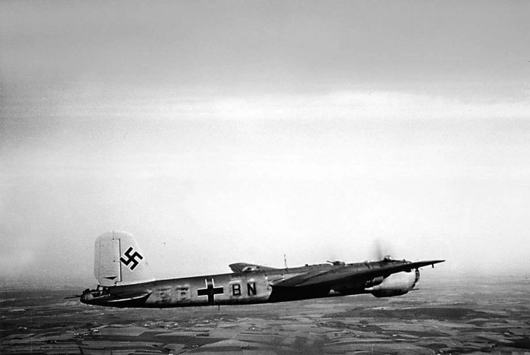 Heinkel He 177 Greif в полете