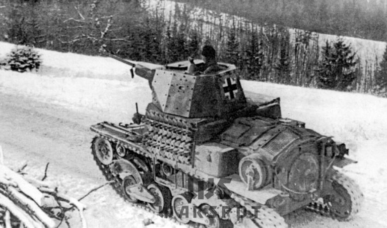 Panzerkampfwagen L6 в немецкой армии. Начало 1945 года