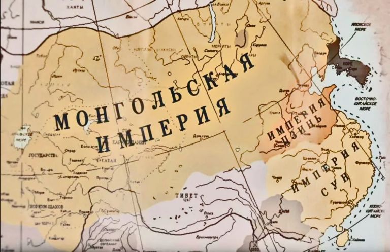 Монгольская империя до вторжения в империю Цзинь..