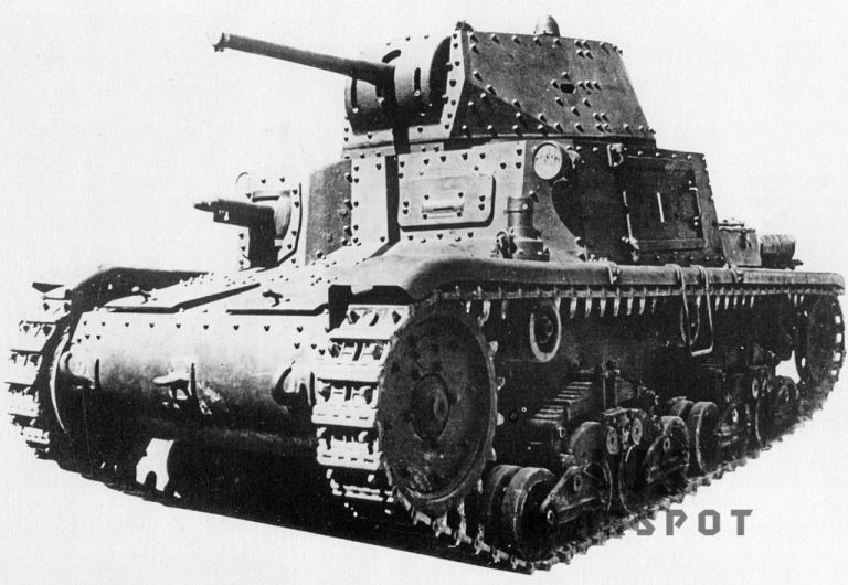 Один из танков первой производственной серии