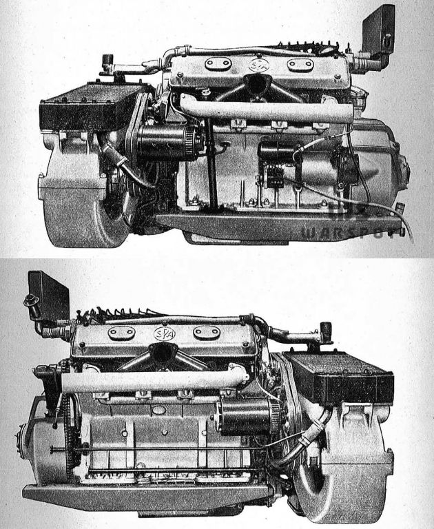 Двигатель SPA 15T, одно из главных нововведений Carro Armato M 14-41. Появился он не сразу, первые танки этого типа имели более старый мотор