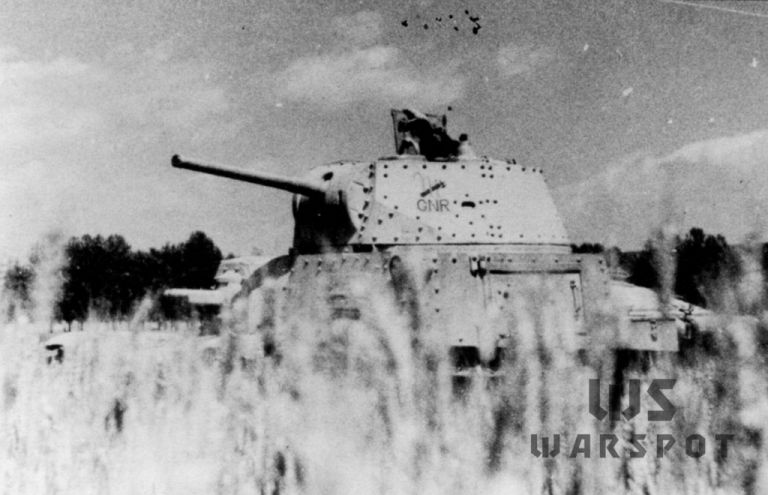 M 13-40 из состава GNR, 1944 год. У этих частей танков было немного, примерно несколько десятков