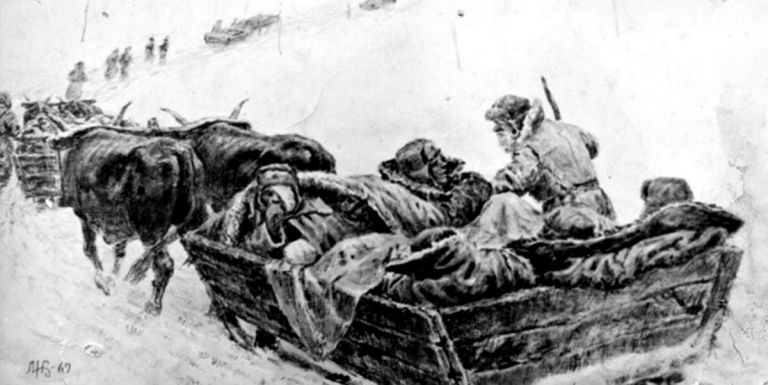 Пляска смерти в степи. Сталинградская битва в рисунках красноармейца Жданова
