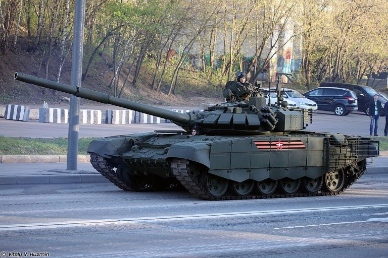 Т-72Б3 на параде в Москве