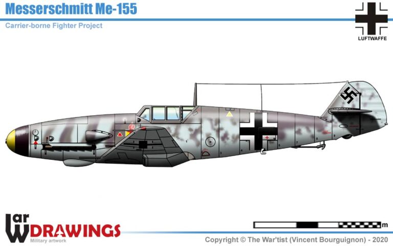 Высотный истребитель Вилли Мессершмитта. Messerschmitt Ме.155. Германия