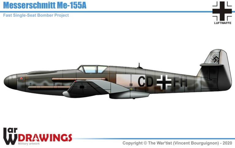 Высотный истребитель Вилли Мессершмитта. Messerschmitt Ме.155. Германия