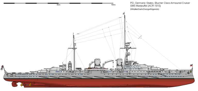 Броненосный крейсер «Мантейфель»