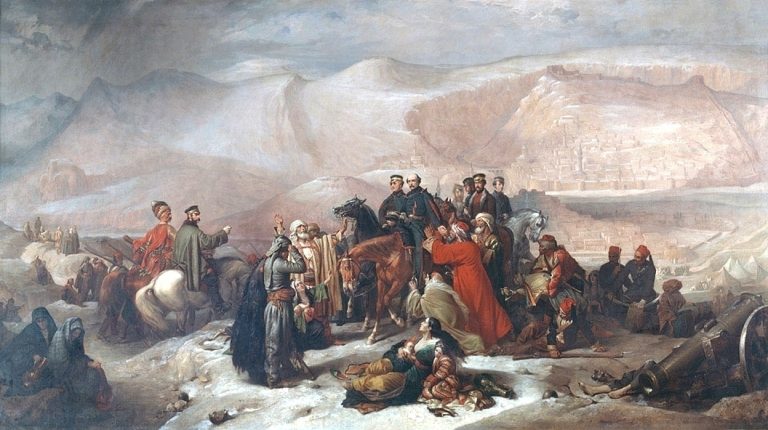 «Сдача Карса, Крымская война, 28 ноября 1855»