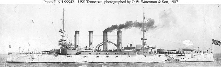 Последние броненосцы Америки. Броненосные крейсера типа "Теннесси"