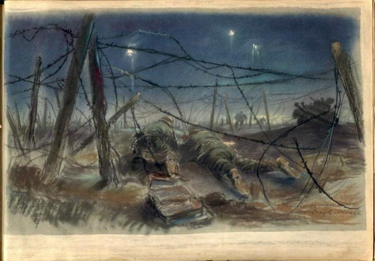 Военная живопись Третьего Рейха. Ханс Лиска