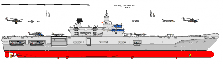 Когда США выведут свои войска из Германии. Каким станет флагман Дойчемарине 2030. Десантный корабль «Аденауэр»