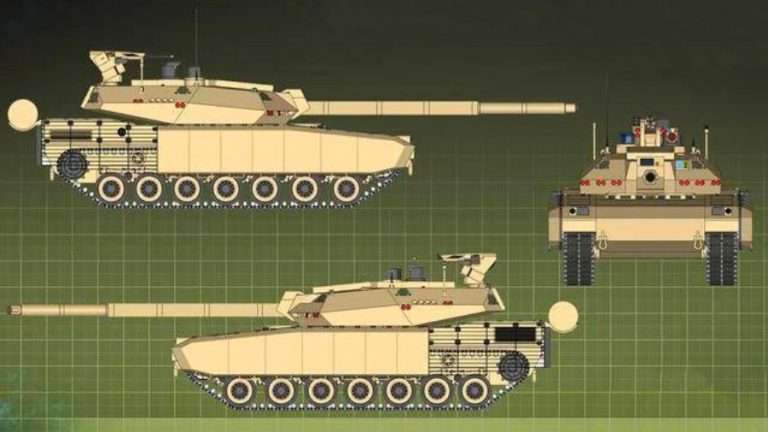 Китайская «Армата» - проект танка FAAS дизайнера Чжоу Ли