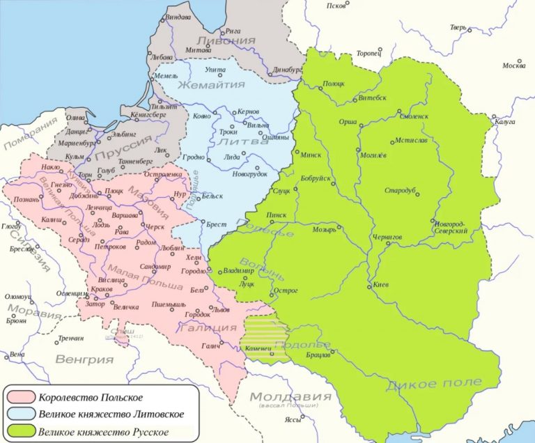 Литовская Русь и религиозная война в центре Европы