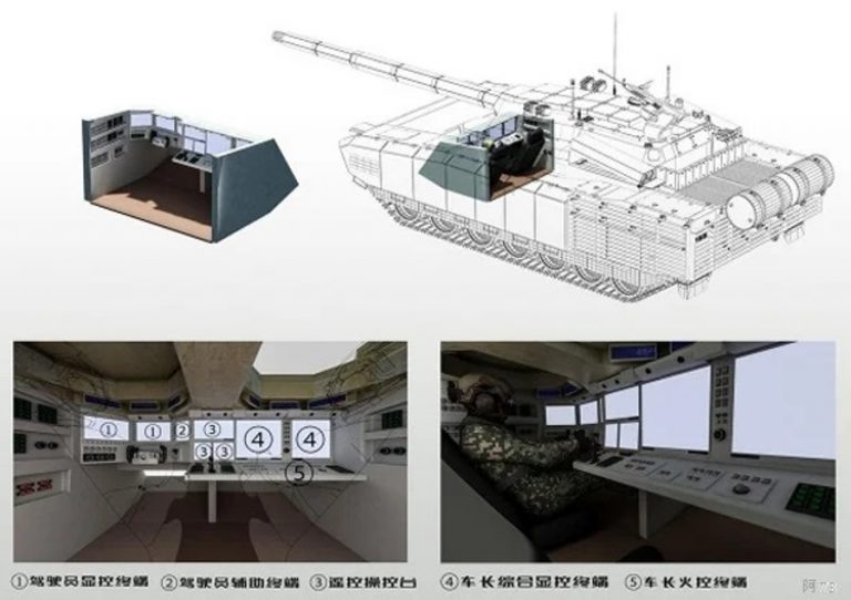 Китайская «Армата» - проект танка FAAS дизайнера Чжоу Ли