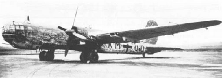 Дальний бомбардировщик Heinkel Не.177.