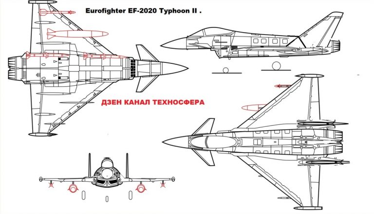 Каким может стать истребитель пятого поколения Eurofighter EF-2020 Typhoon II