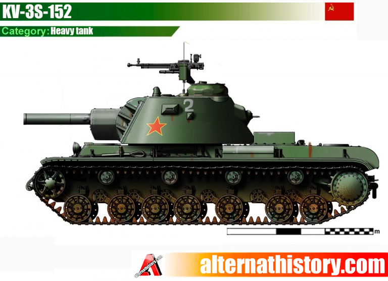 Танк КВ-3С-152