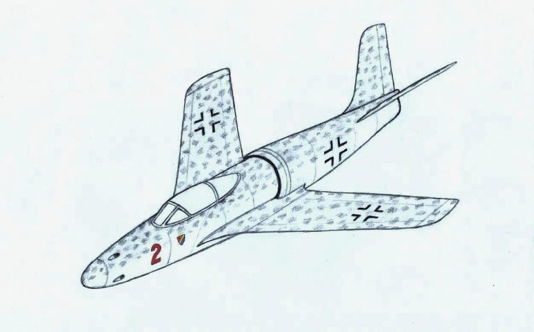 Messerschmitt P.1110 не взлетевший страж немецкого неба