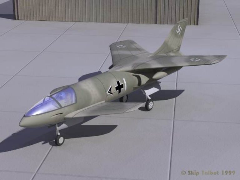 Messerschmitt P.1110 не взлетевший страж немецкого неба