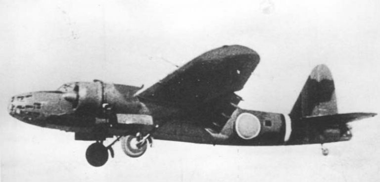 Японский тяжелый бомбардировщик Накадзима Ки-49 (Nakajima Ki-49 Donryu) "Донрю" (Дракон-громовержец, парящий дракон)