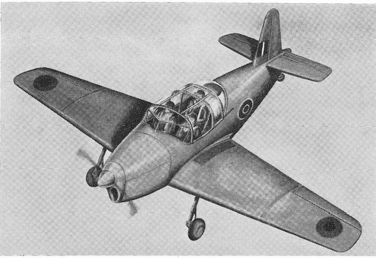 Проект учебно-тренировочного самолета Miles M.53. Великобритания -  Альтернативная История