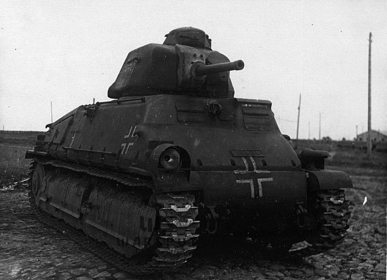Трофейный танк с башенным номером 271. НИБТ Полигон, лето-осень 1942 года