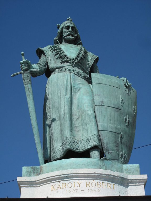 Статуя Карла Роберта в Будапеште