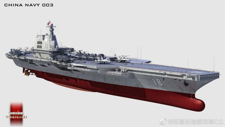 Каким будет авианосец Type 003. Китай