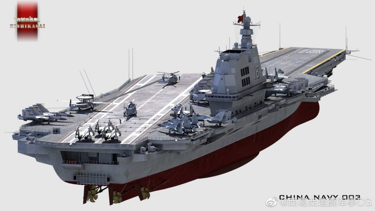 Каким будет авианосец Type 003. Китай