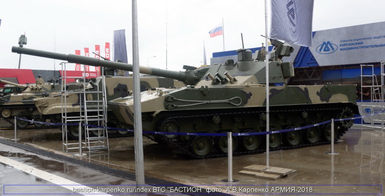 "Спрут-СДМ1" на выставке "Армия-2015"