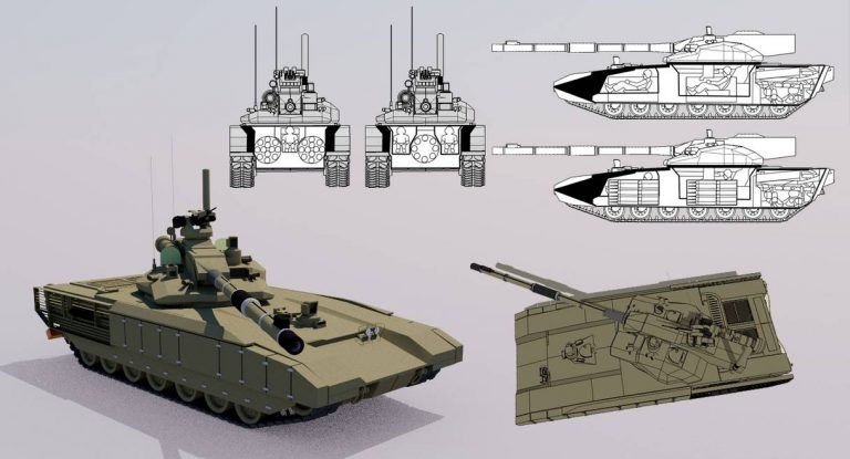 Армата 90-х или каким мог стать Т-95 если бы СССР на распался