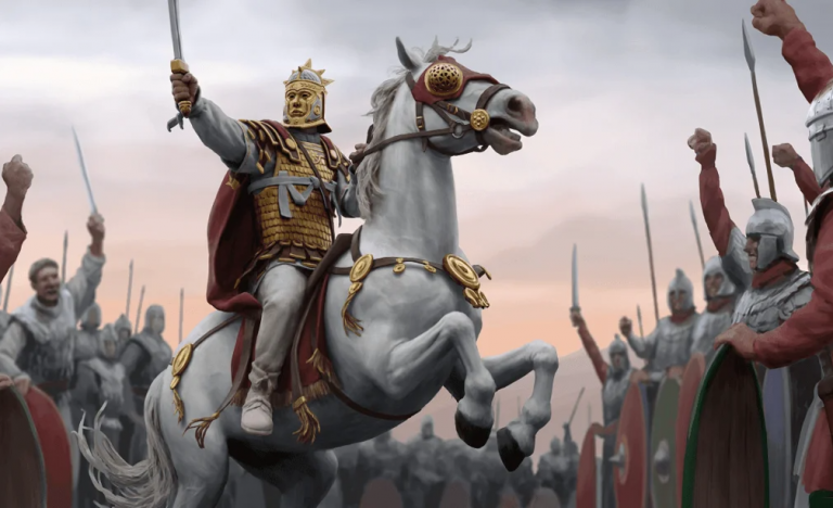 Кто будет правителем — решали легионеры. Постер из игры Total War: Rome II.