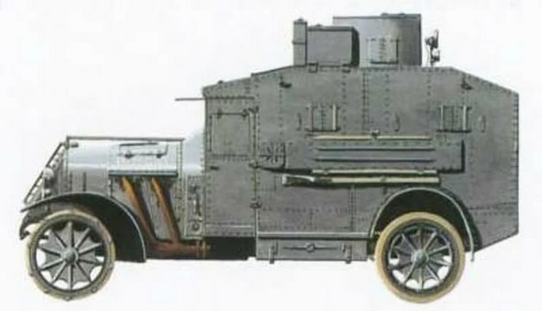 Германская бронетяга Первой Мировой. Часть 2. Daimler/15 Straßenpanzerwagen. 1915. Первый германский боевой бронеавтомобиль