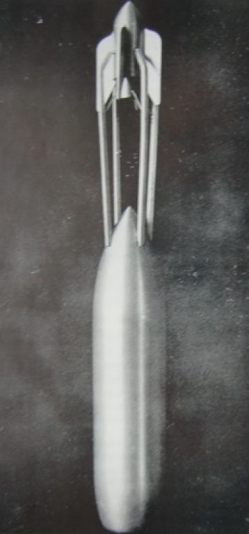 «Пилотируемая ракета» (Pilot-Rakete), которую собирались изготовить по заказу города Магдебурга thegipster.blogspot.com