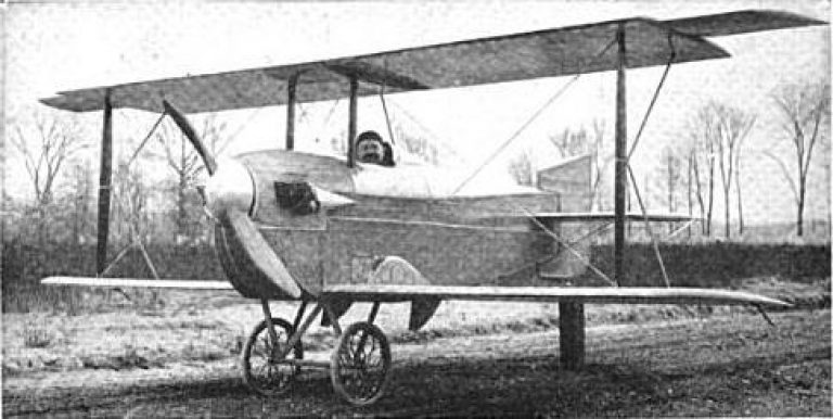 опытный истребитель J. V. Martin K.III Kitten (Bluebird)