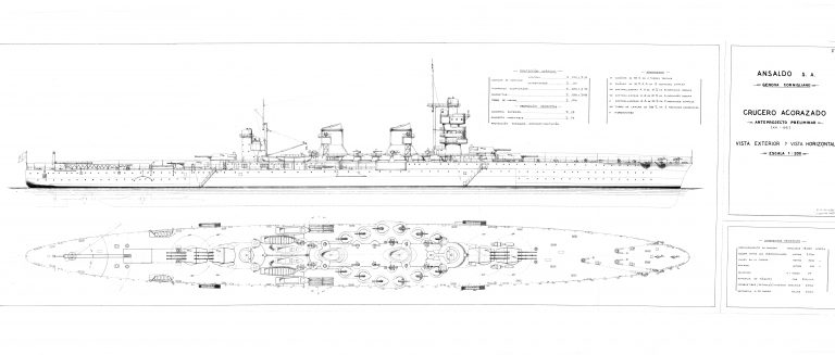 На чём бы воевала Испания во Второй Мировой Войне или тяжёлые крейсера компании Ансальдо для Испании