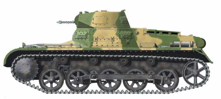 Немцы поставляли в Испанию легкие пулеметные танки PzIB