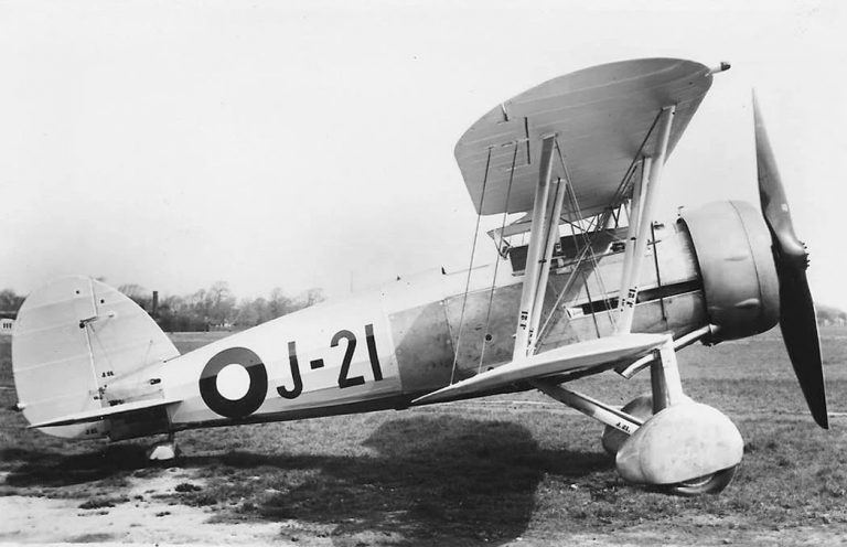 Истребители Gloster Gauntlet производились по английской лицензии, всего построено 17 самолётов, плюс один куплен в Великобритании.