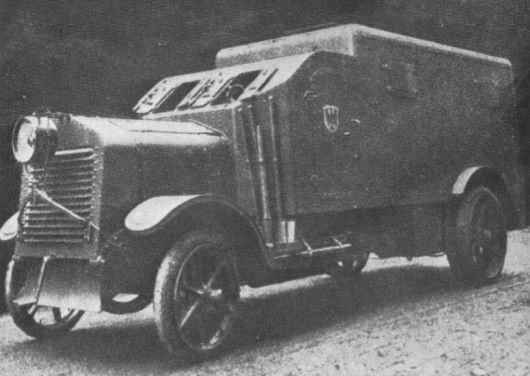 Германская бронетяга Первой Мировой. Часть 6. Mannesmann-Mulag Straßenpanzerwagen. 1916. КШМ германского покроя